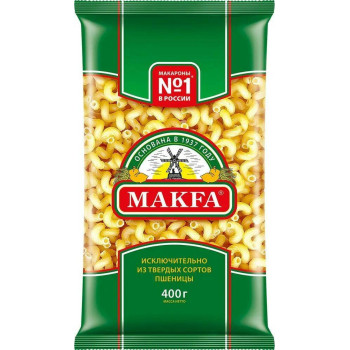Макаронные изделия Makfa Витки группы А в/с 400 г